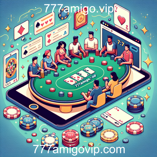 Descubra o Poker Online no 777amigo.vip: Diversão e Competição a um Clique